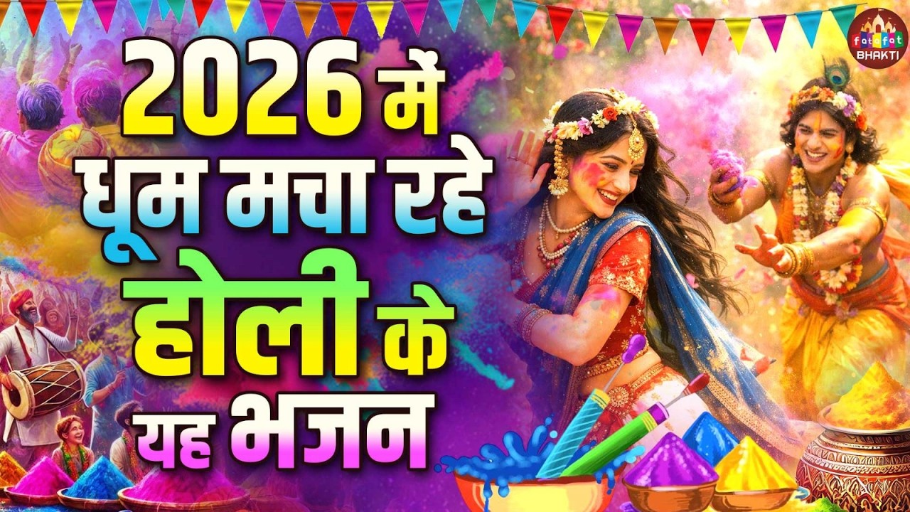 2026 होली सुपरहिट नॉनस्टॉप भजन | राधा कृष्ण होली भजन | Top Trending Holi Bhajan 2026