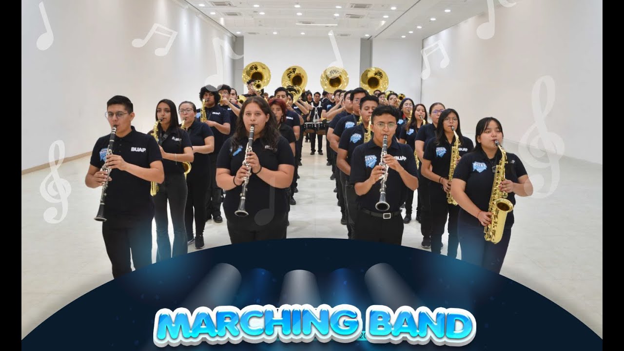 Programa especial de la Marching Band Lobos BUAP 🐺💙