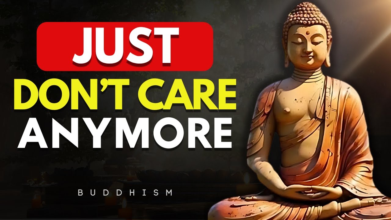 The Less You Care, The Happier You Get (Do This and See) | Buddhist Teaching for Inner Peace