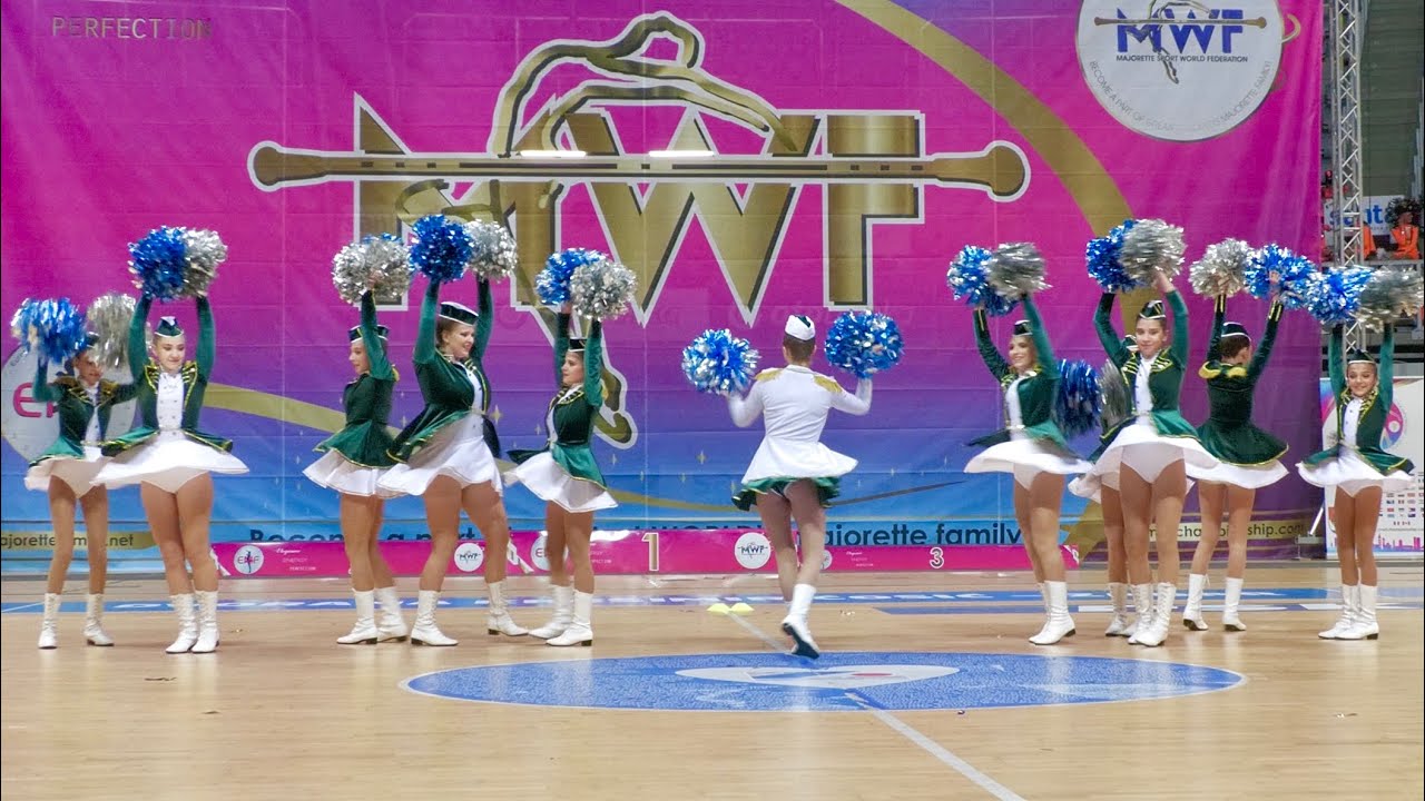 Majorettes ‘KLOšTRANSKE MAŽORETKINJE’ / CLASSIC POM,  Zadar 2023 Majorette World Championship