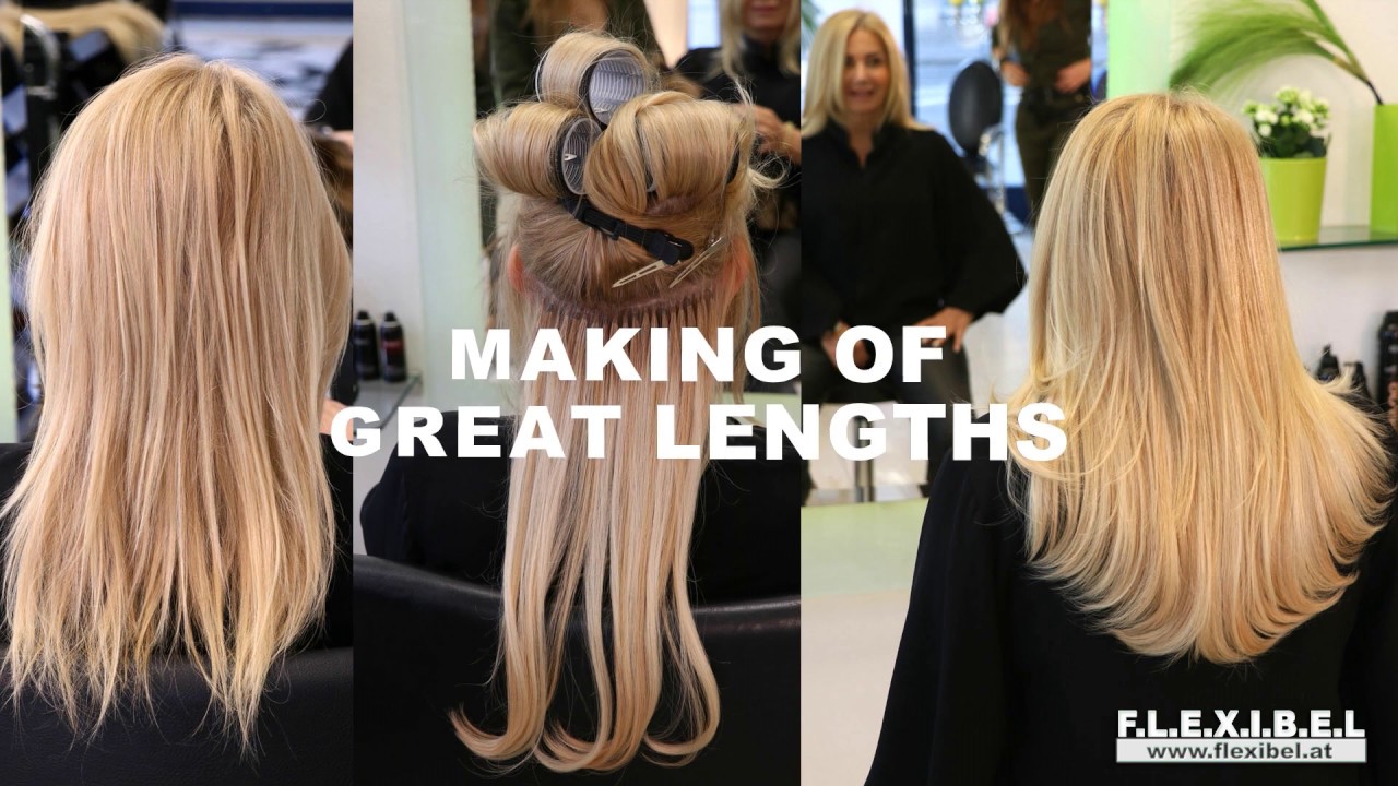 Professionelle Haarverlängerung Great Lengths in Wien