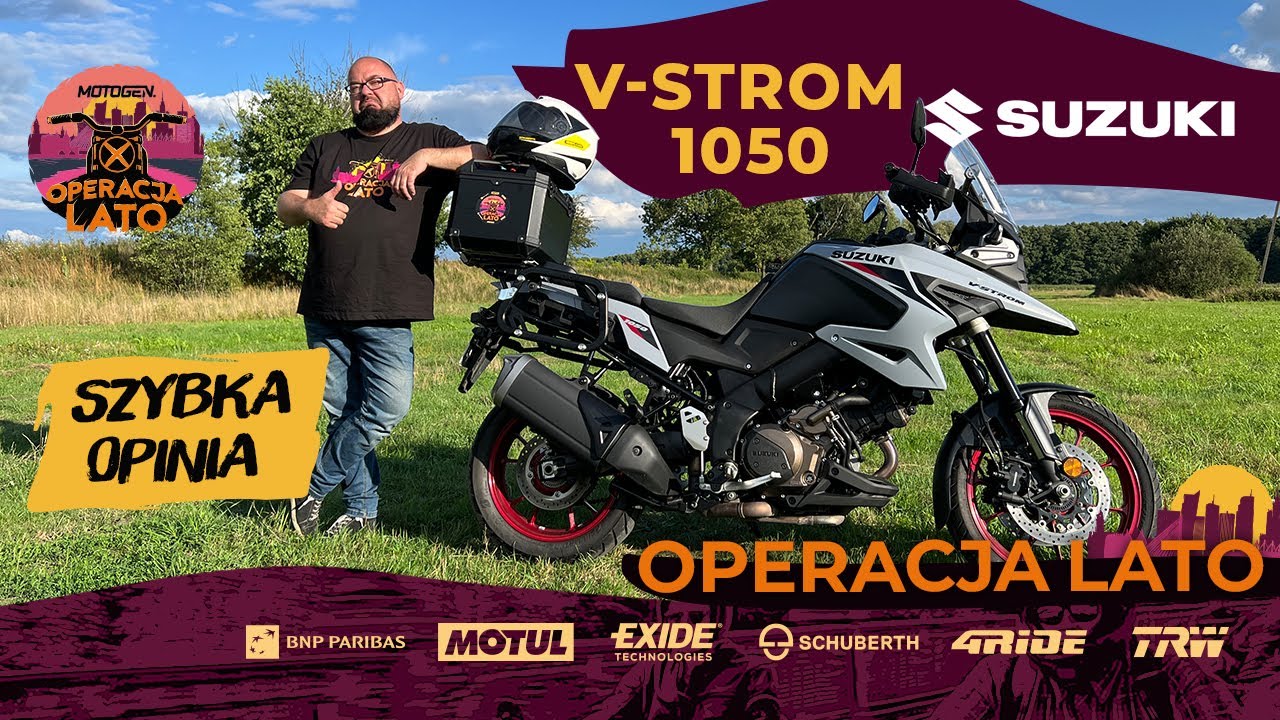 Suzuki V-Strom1050. Adventure akuratne! #operacjalato