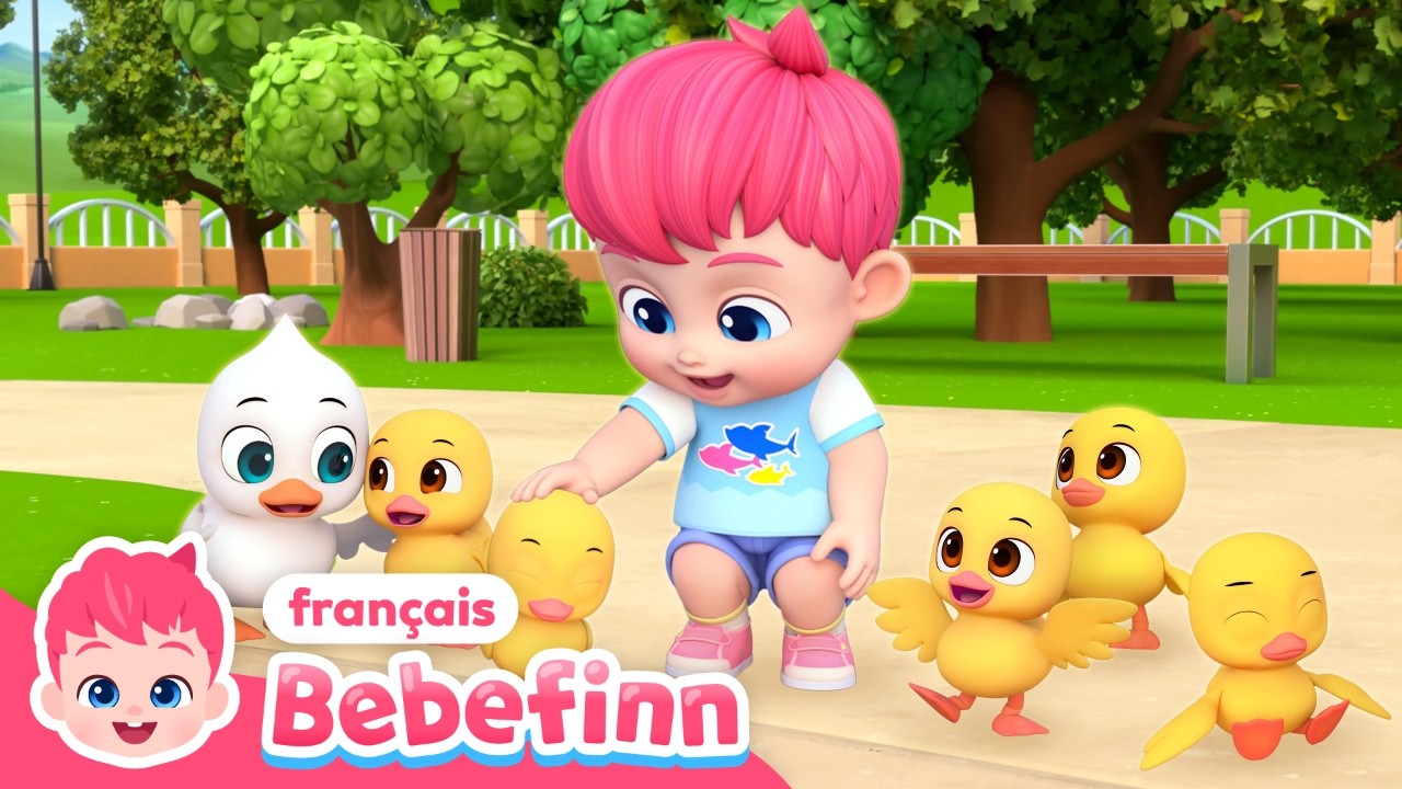 Cinq Petits Canards 🦆 | EP136 | Bebefinn en fran&ccedil;ais 👶 Chansons pour Enfants