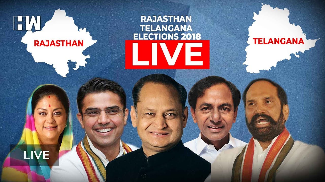 Live : Assembly Elections 2018 Exit Polls | HW News English Live