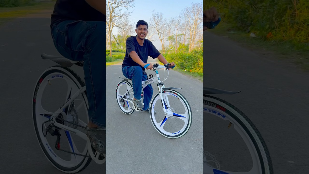 Finally white Colour BMW Folding Cycle Unboxing Ho gaya 😀