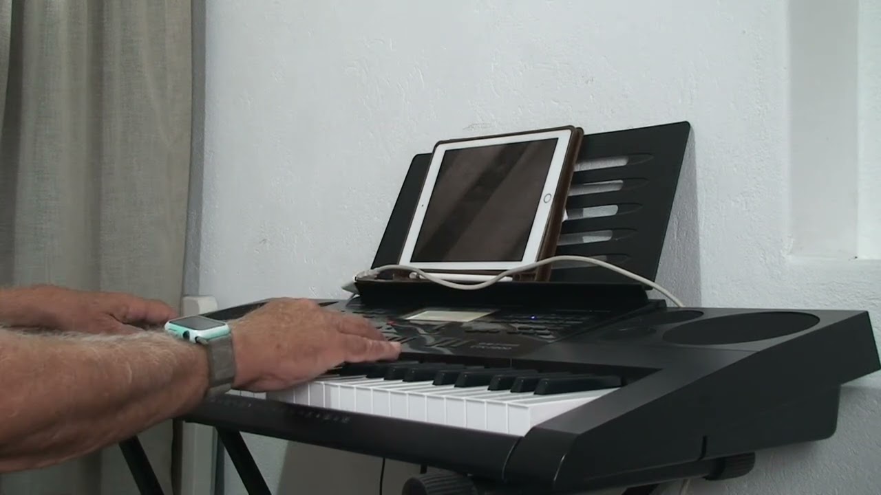 As the deer hymn keyboard