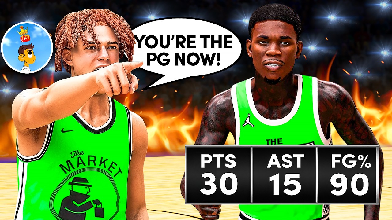 JOE KNOWS AND I SWAPPED POSITIONS IN RANKED PRO AM ON NBA 2K26