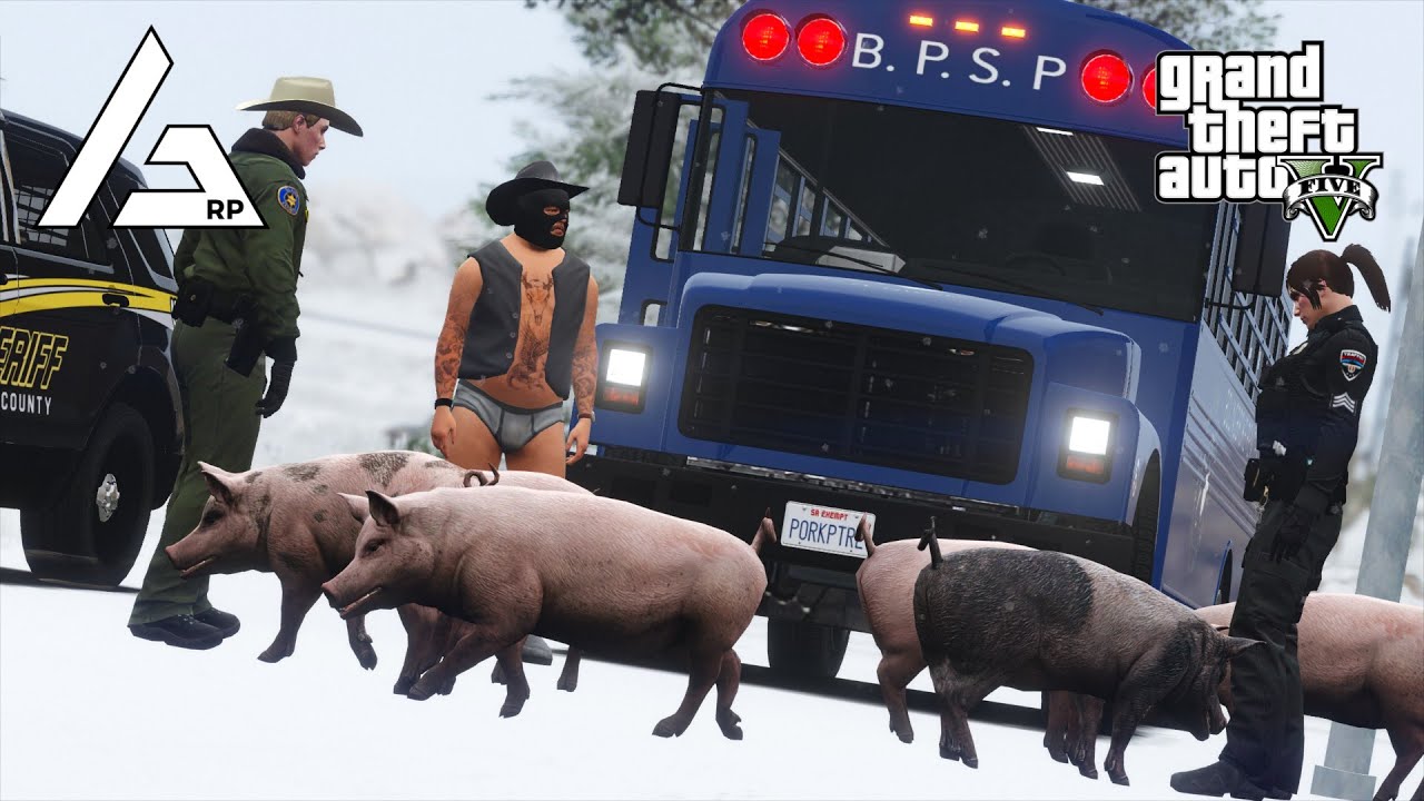 GTA 5 Roleplay - ARP - #460 - Pork Patrol!