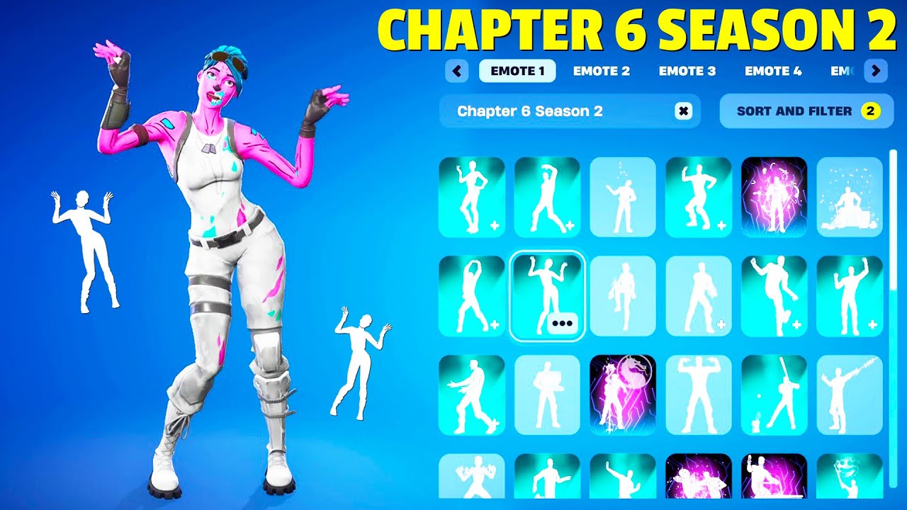 ALL Chapter 6 Season 2 Dances & Emotes in Fortnite!