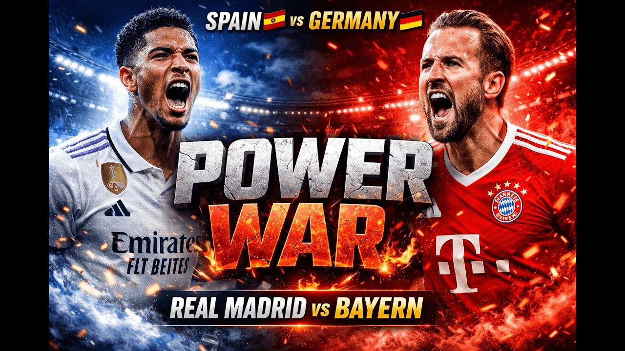 European Giants Collide In Brutal Battle 🔥 | FC 26 PS5 Real Madrid vs Bayern Munich