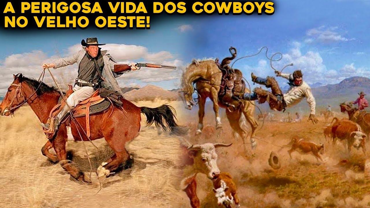 COMO ERA A VIDA DOS COWBOYS NO VELHO OESTE?