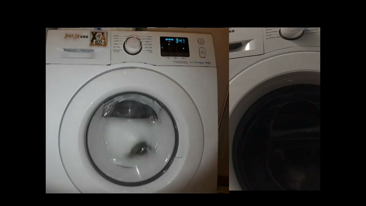 Wash race: 2 Samsungs WF80F5E0W4W - Daily Wash 40° @ApostyVX