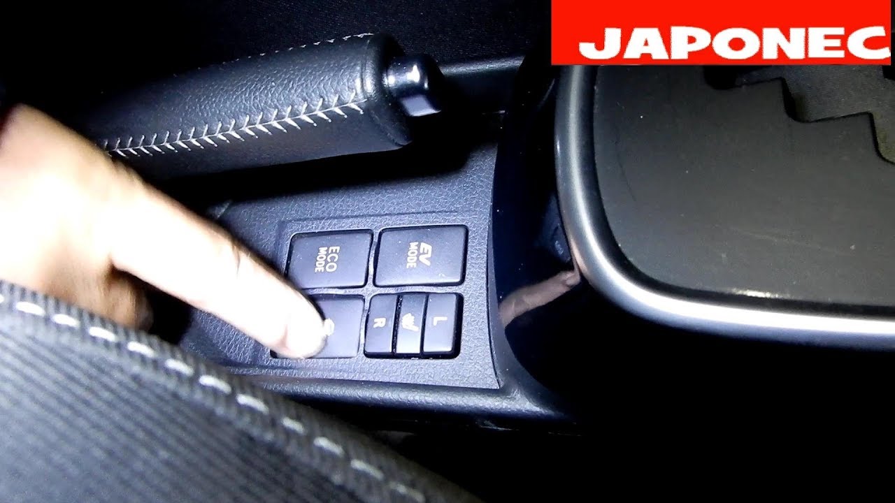 Toyota Yaris heated seat switch button change