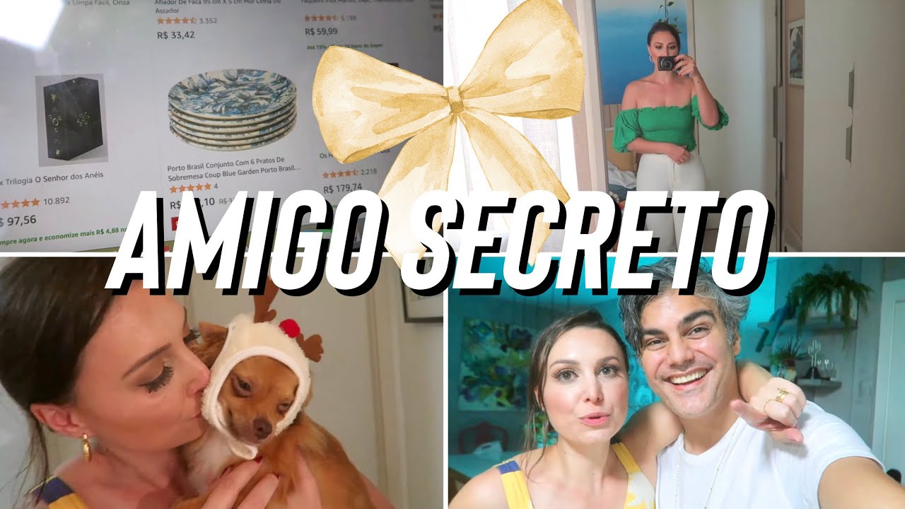 AMIGO SECRETO | ONDE VAMOS GUARDAR? | COMPRINHAS | KIT DE NATAL | VLOG CAPIT&Atilde;O ZEFERINO