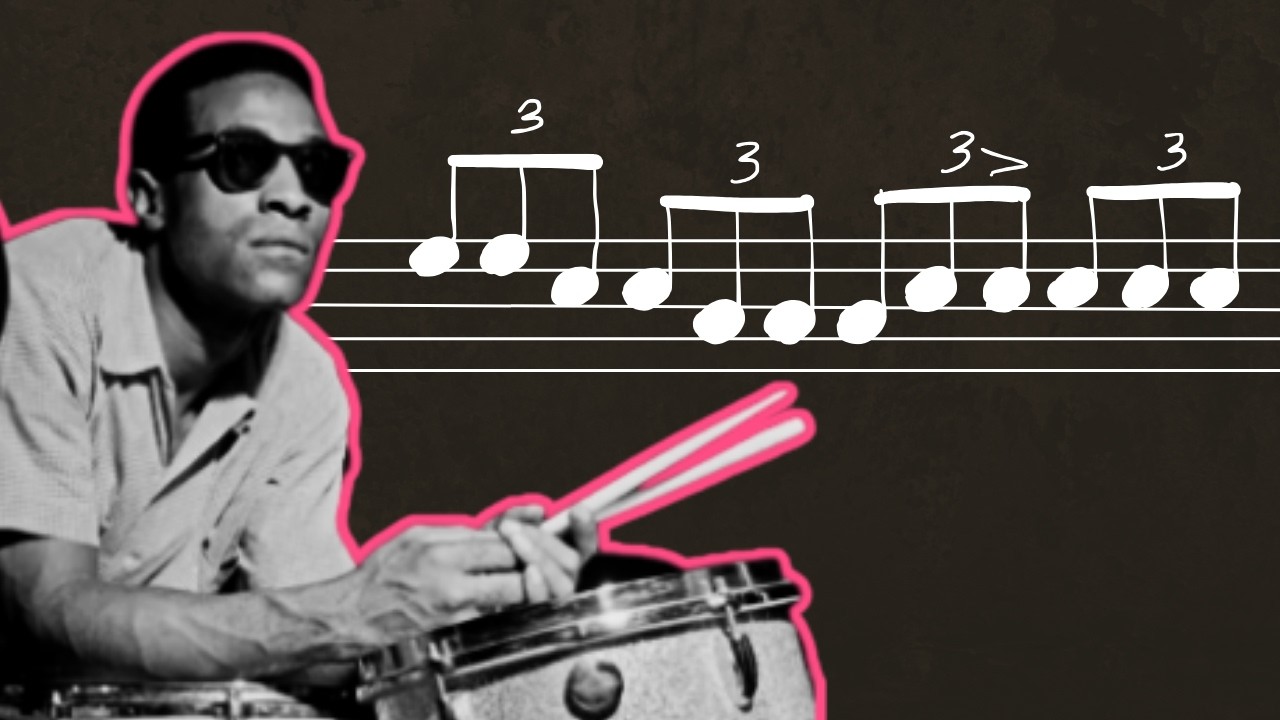 How Max Roach Turns Triplets into Melodic Drum Solos