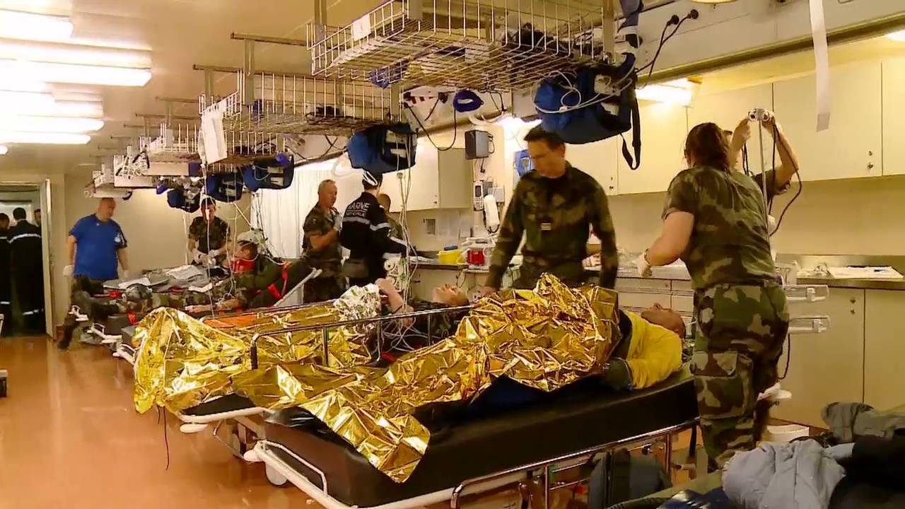 La chaîne du ravitaillement sanitaire militaire 2016