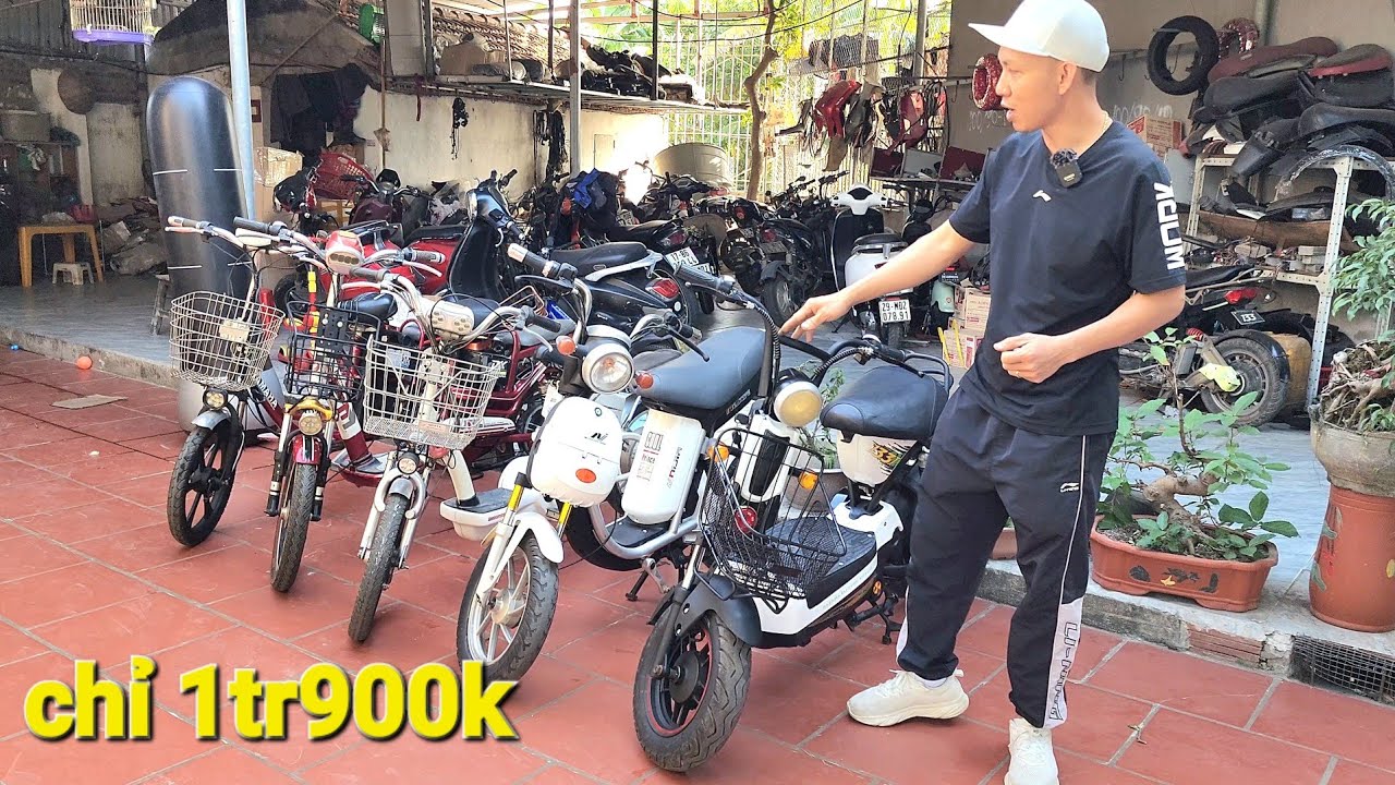xe đạp điện giá chỉ từ 1tr900k / XE ĐIỆN CŨ NHẬP