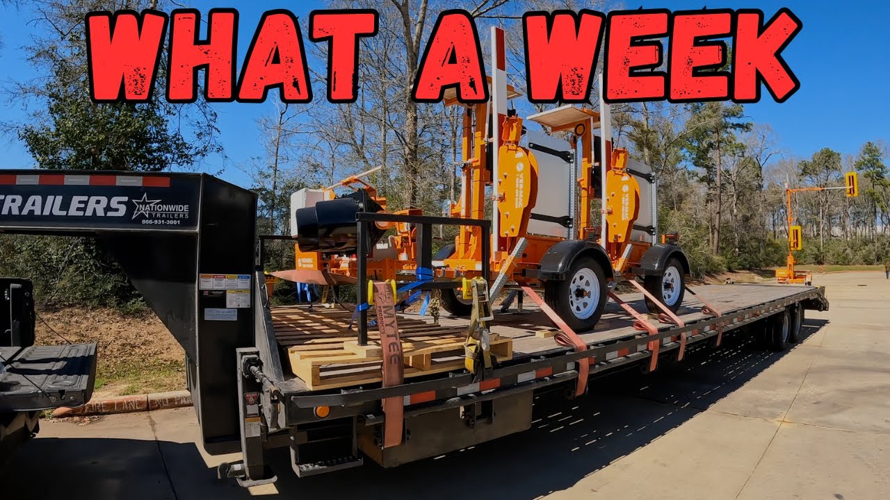 A week of hotshot trucking after being down for repairs