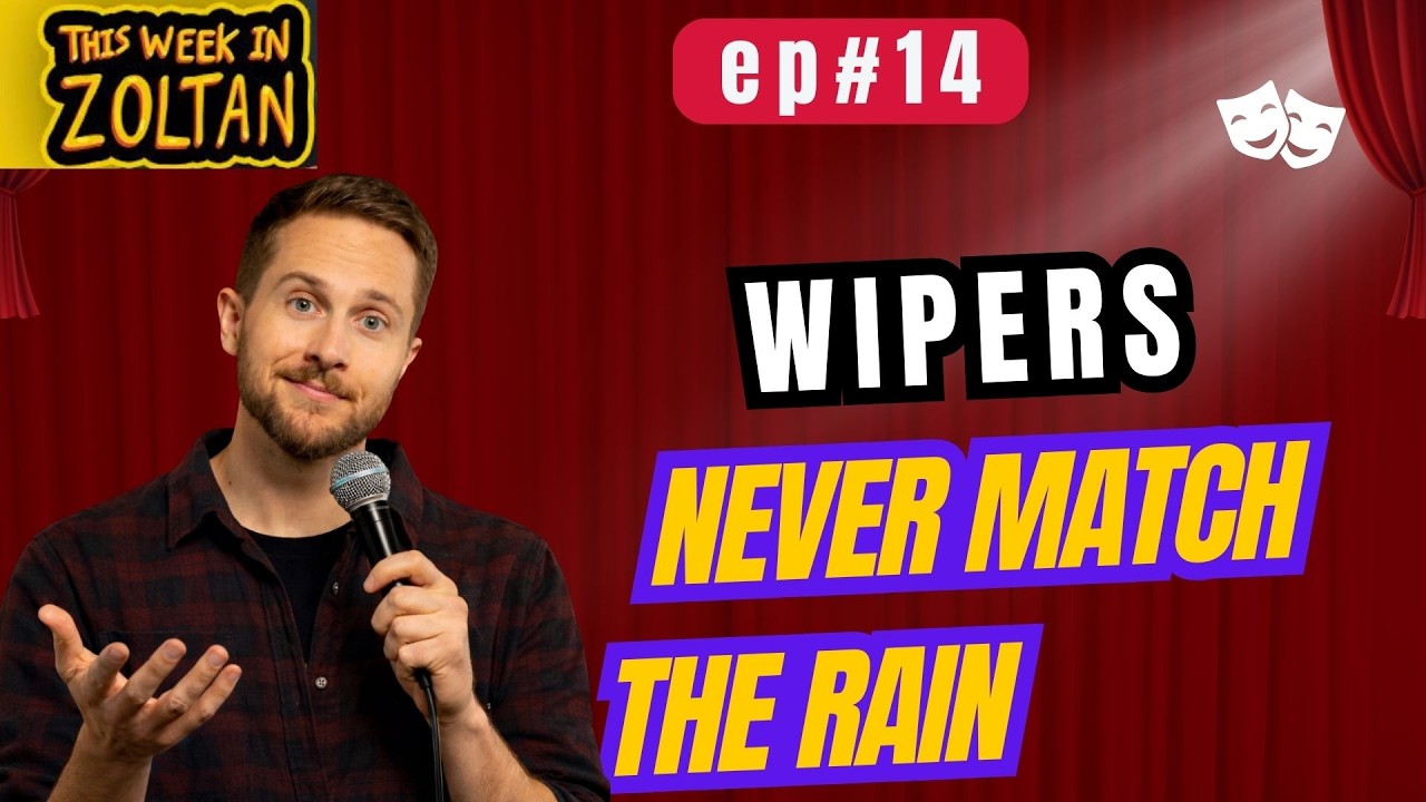 Zoltan Kaszas  | Windshield Wipers Are NEVER The Perfect Speed |  Stand-Up (EP#14)