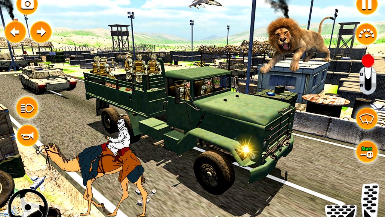 Army Truck Driving Real Simulator - Military Truck Driving Games | Android GamePlay