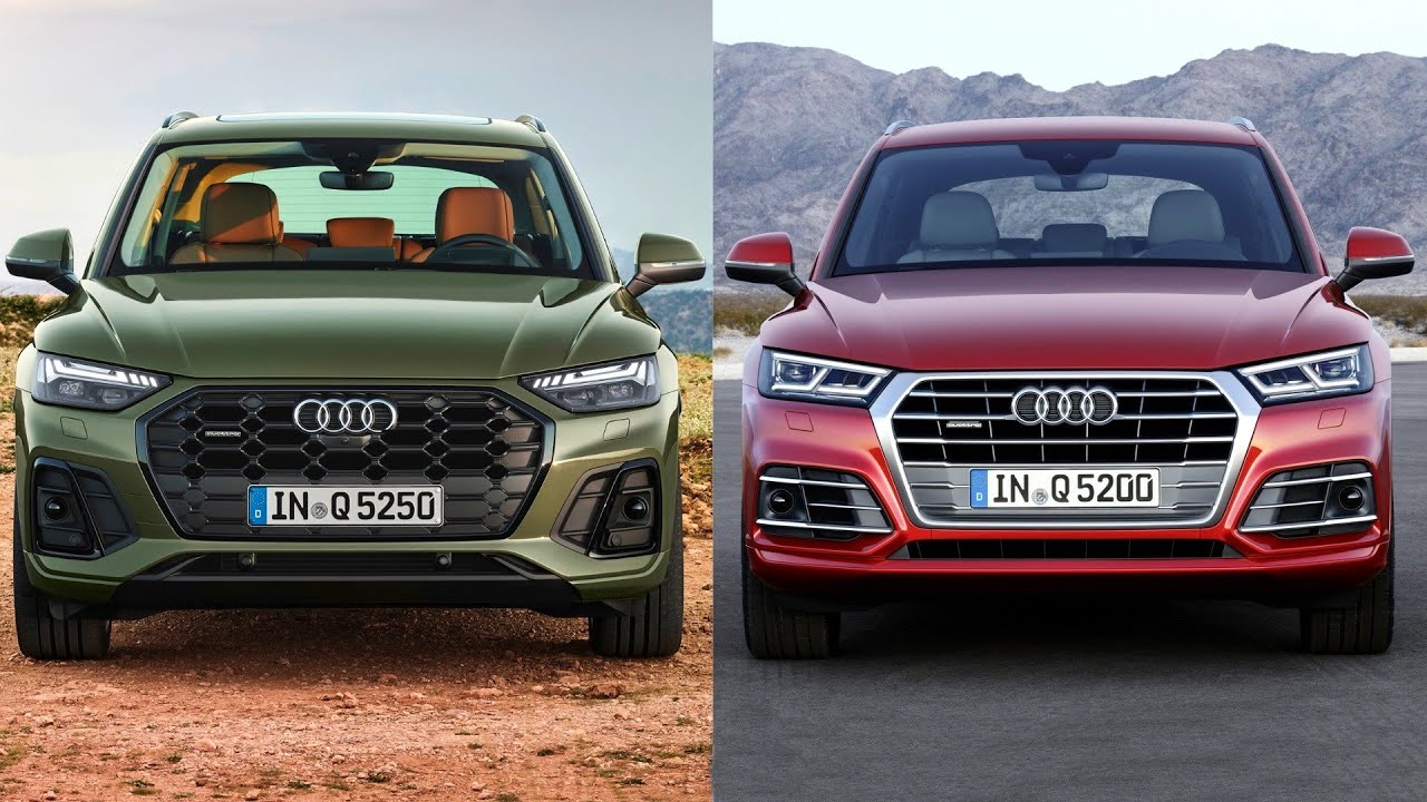 Audi Q5 2022 года против старого Audi Q5