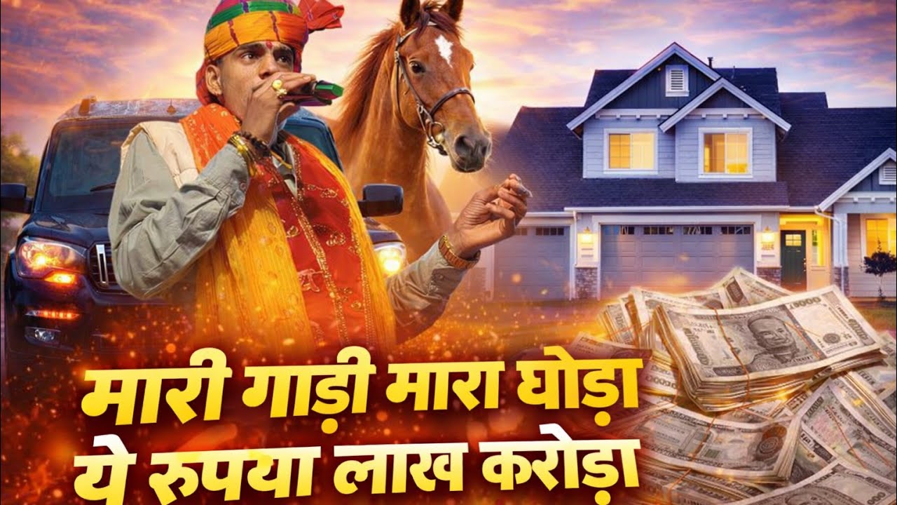 मारी गाड़ी मारा घोड़ा ये रुपया लाख करोड्डा 🔥||Prem Shankar Jaat live performance Rawatbhata
