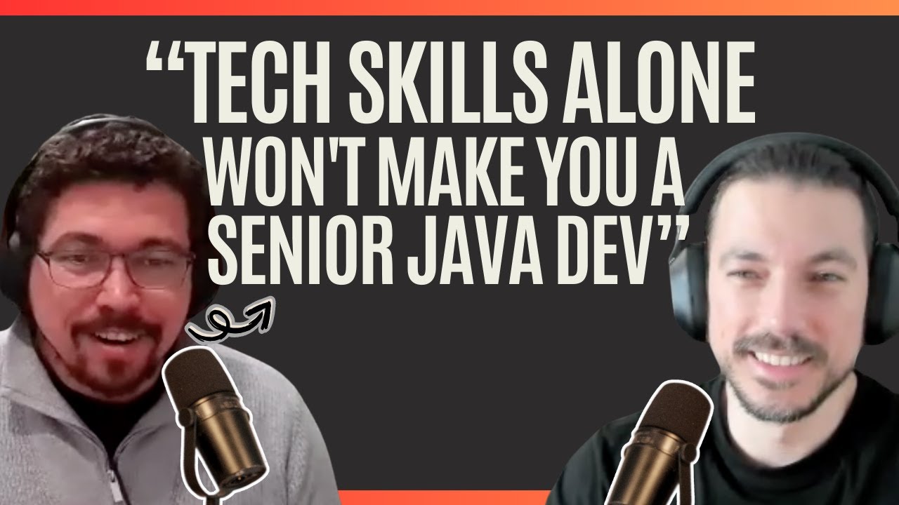 Why Tech Skills Won't Make You a Senior Java Developer | Java Rockstar Career #13 with Bruno Borges