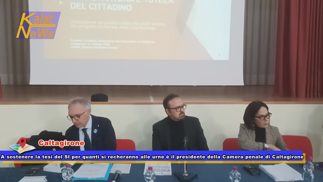 Caltagirone, Lezioni di referendum al Majorana-Arcoleo. Referendum Giustizia ragioni del Si e del No