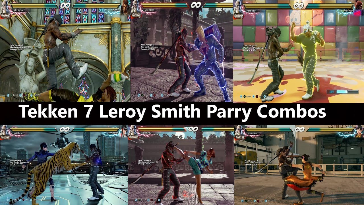 Tekken 7 Leroy Smith Parry Combos