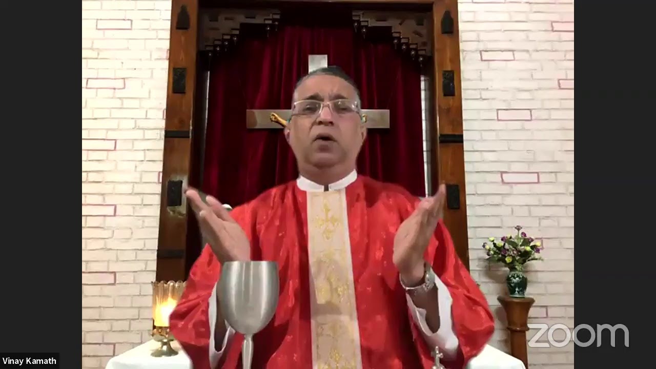 Holy Mass - 17th October by Fr. Vinay Kamath