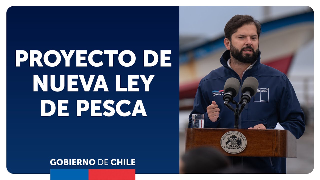 Nueva ley de pesca: Presidente Gabriel Boric presenta proyecto en Quintay