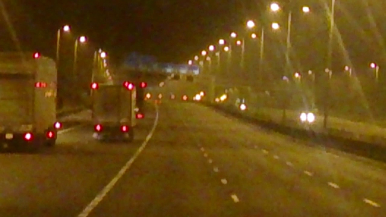 Bunch up on M1 M25.