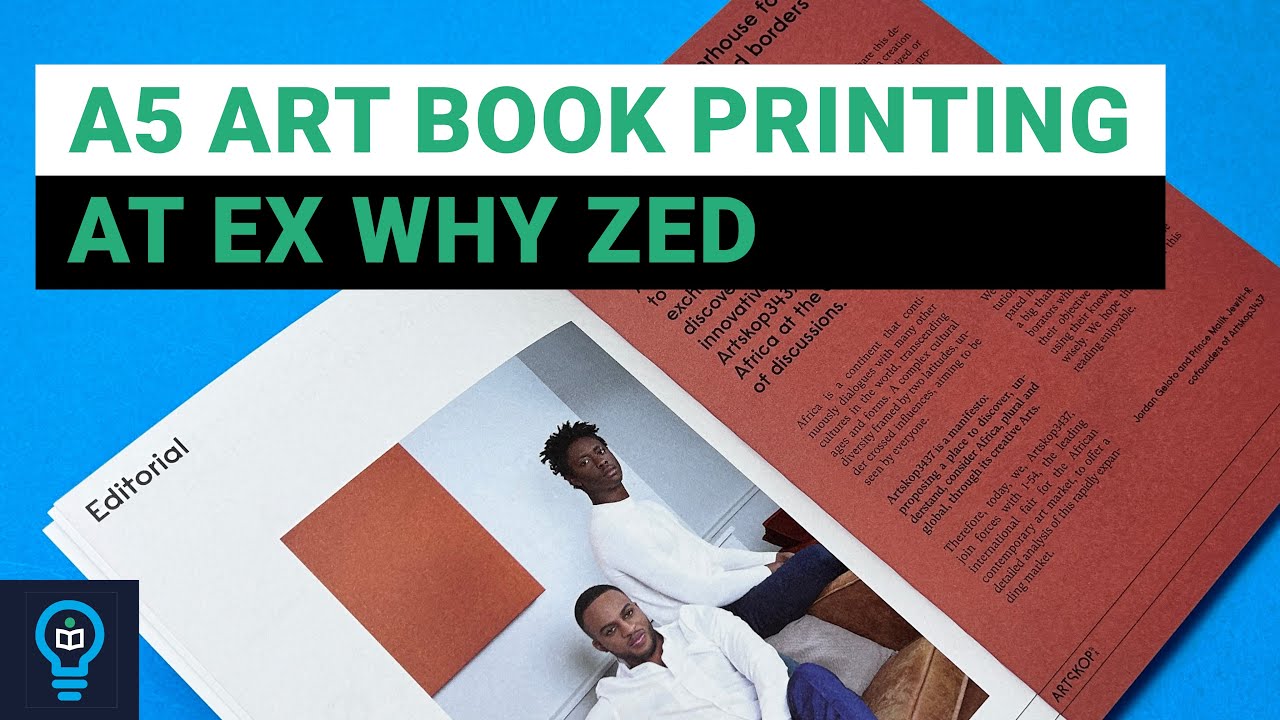A5 ART BOOK PRINTING at Ex Why Zed 