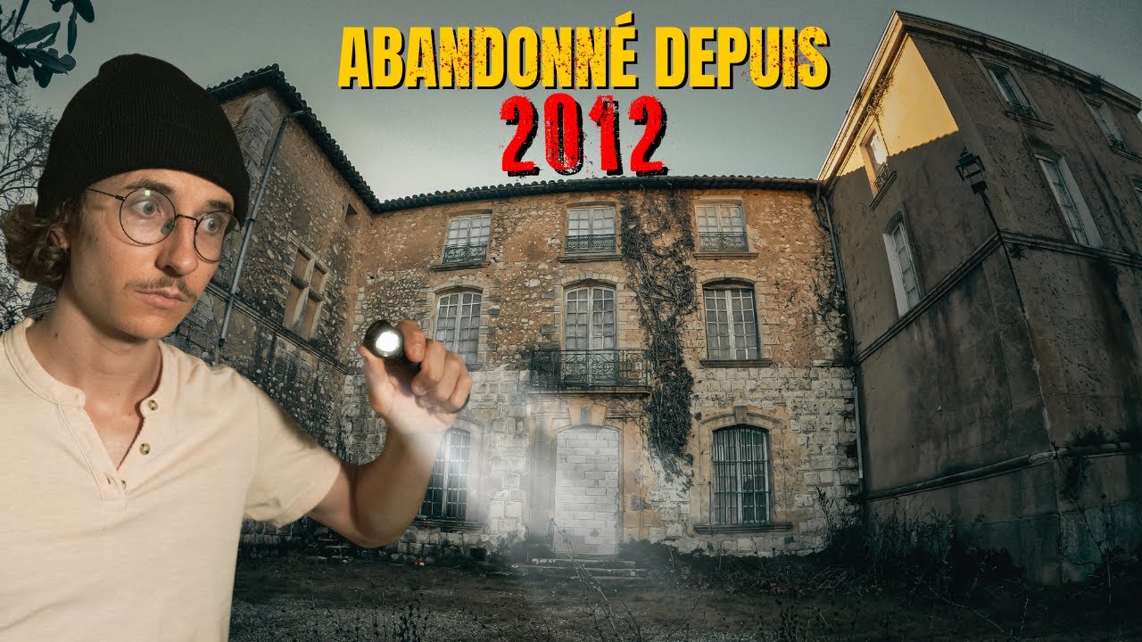 DEPUIS 13 ANS, CE CHÂTEAU EST ABANDONNÉ…! (urbex)