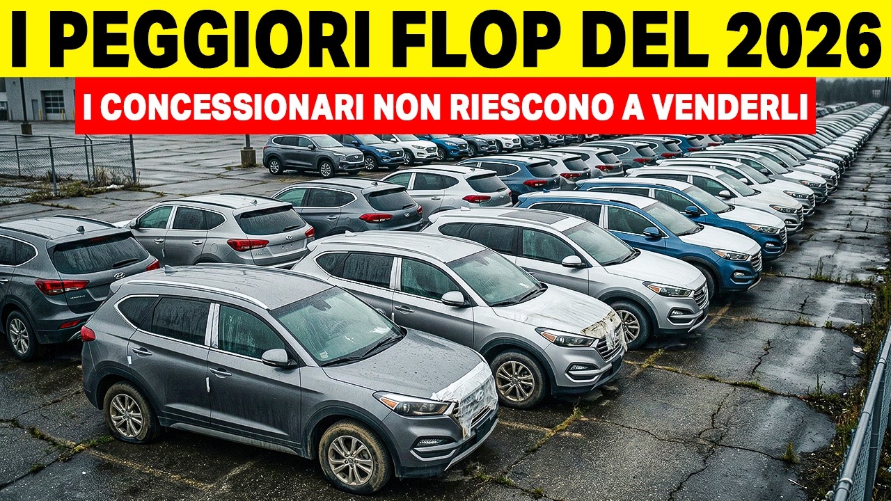 12 Auto Che Si Stanno Accumulando Nei Concessionari Nel 2026 (Nessuno Le Vuole)