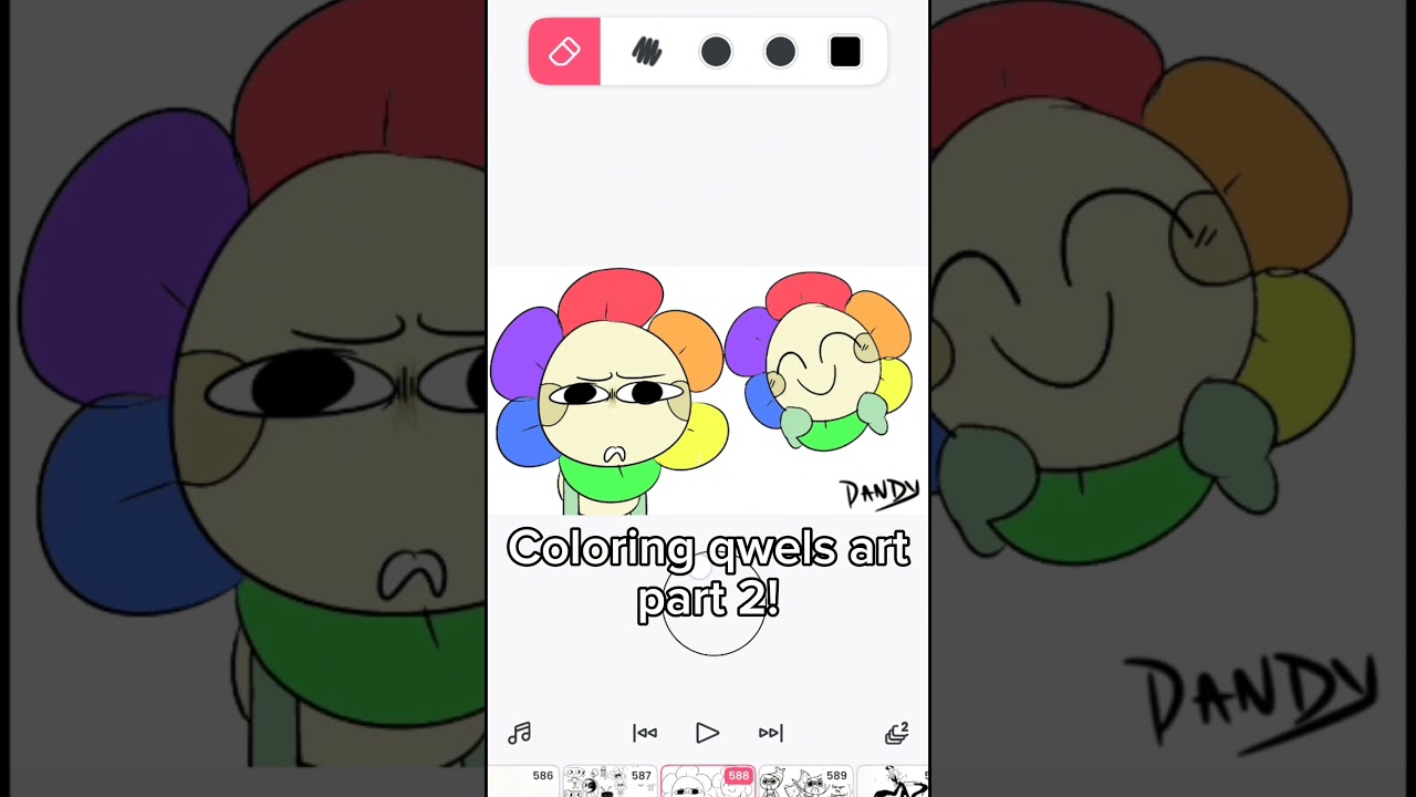 Yippe #dandysworldroblox #coloring #drawingideas #dandysworld #flipaclip #qwel #art #ytshortsfeed !
