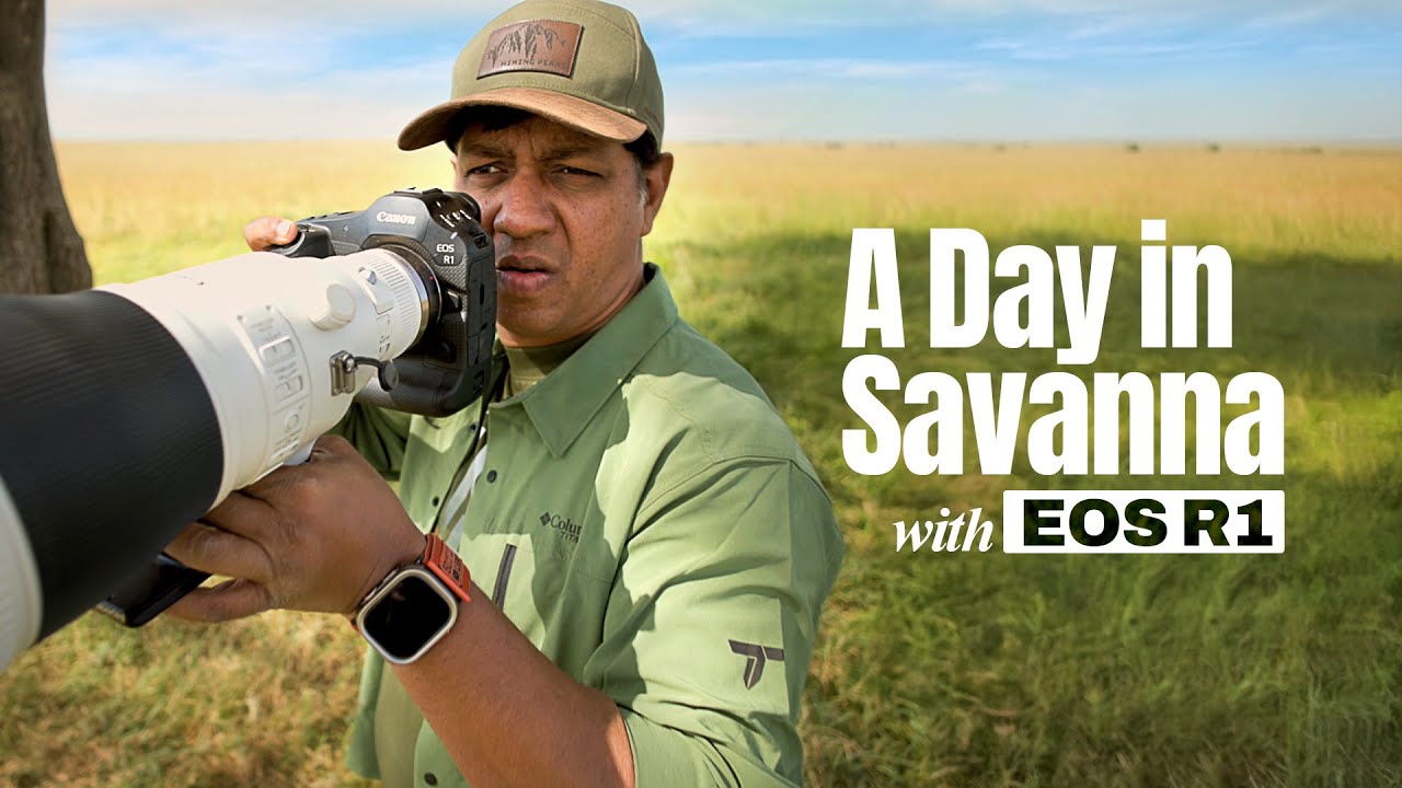Into the heart of Africa’s Savanna with EOS R1