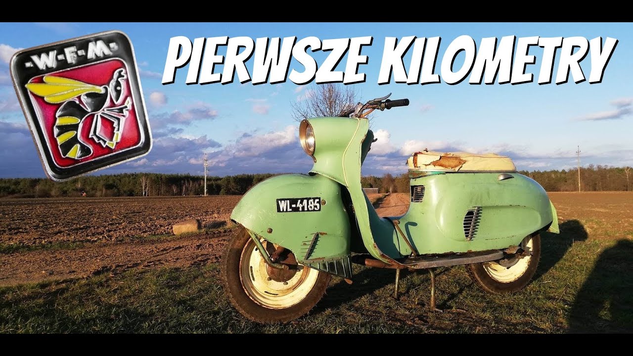 WFM OSA M50 - Sam ją mam, sam ją pcham. Pierwsza jazda i trudne początki