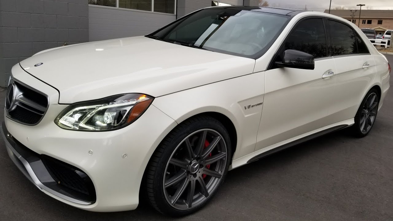 2014 Mercedes AMG E63S 4MATIC Review 4K