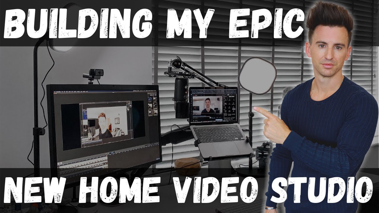 Building An Epic YouTube Studio | Streaming Setup with Standing Desk