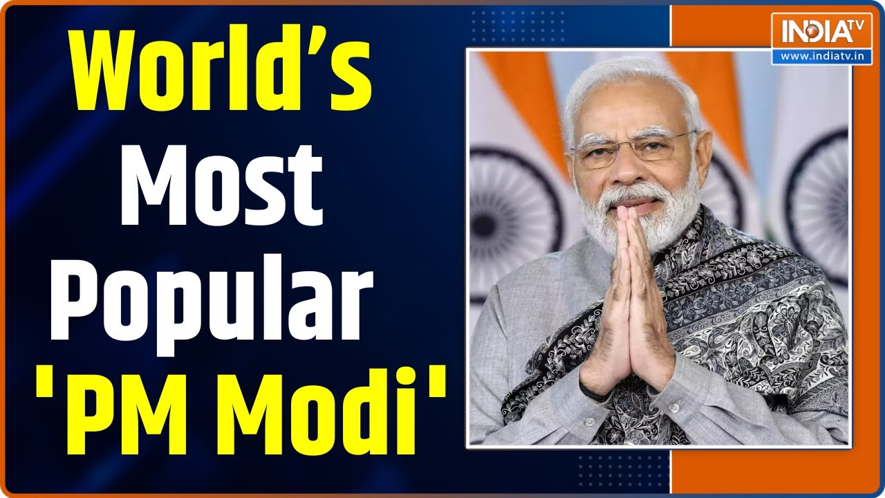 PM Modi Continues To Top Survey Of &lsquo;Global leader Approval&rsquo; | India TV | English News | PM Modi