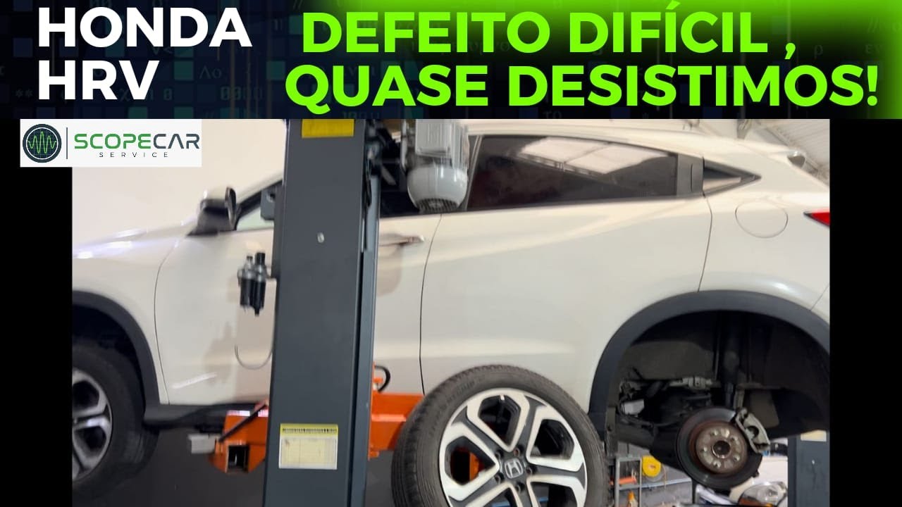 Honda HRV pedal de freio afundando e luz do sistema de freio elétrico ligada, pepino grande.