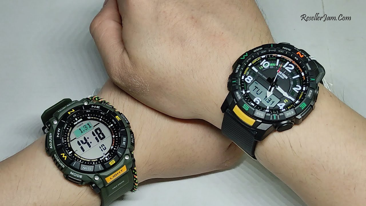 Casio Protrek PRG-340-3 vs Casio Protrek PRT-B50-1