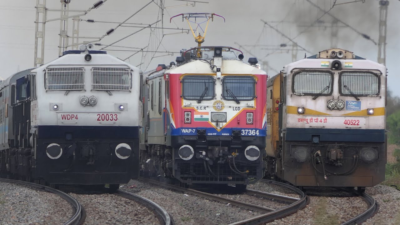 Indian Railways | The Last DAYS Of DIESEL Trains 2 | Amazing S CURVE Trains & Double DIESEL #trains