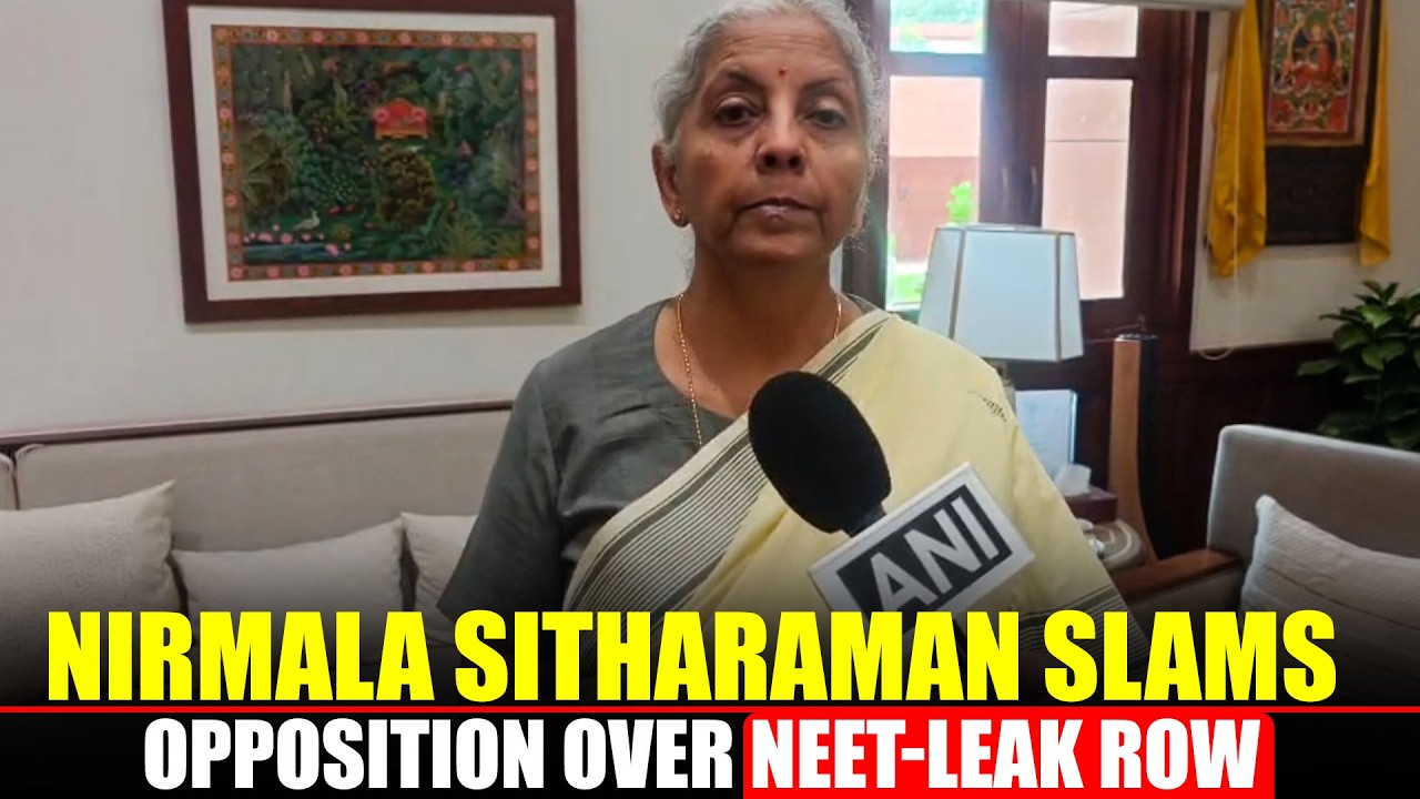 'Congress doesn't want solutions, only disruption' Nirmala Sitharaman slams opposition | CJP Protest