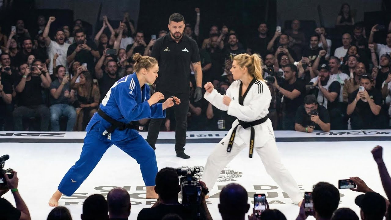 Ronda Rousey vs Katheryn Winnick &mdash; Olympic Judo vs Taekwondo