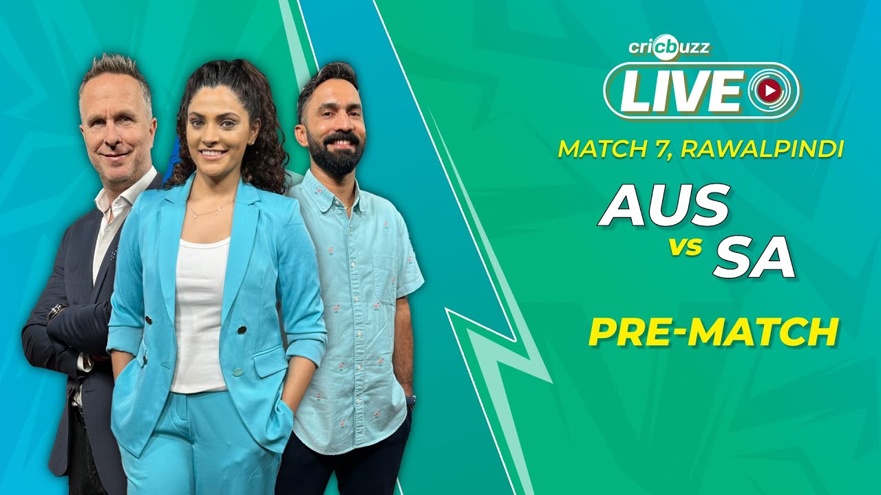 Cricbuzz Live: Drizzle in Rawalpindi, toss delayed in Australia vs South Africa match