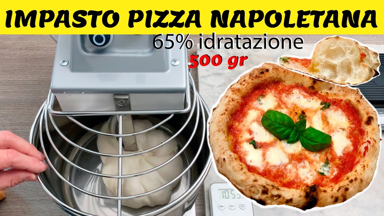 Impasto 65% idratazione per Pizza Napoletana - Grilletta Famag