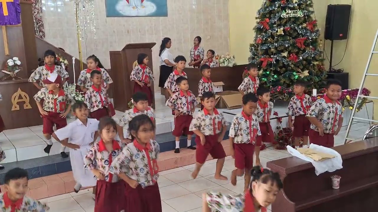 Gladi bersih persiapan natal sdn-2 Samba Danum Tahun 2025 #Part3