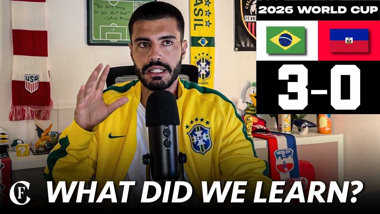 A BORING Brazil beats Haiti in the World Cup | Brazil 3-0 Haiti Analysis